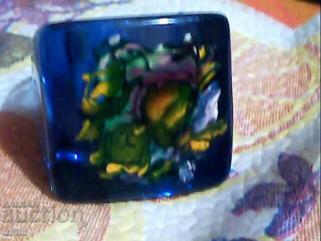 красиви стеклени пръстени с цена 15.00 лв. | € 7.67