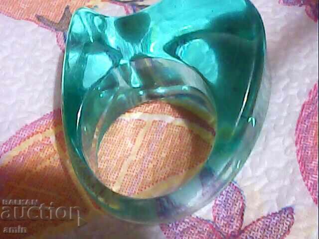 красиви стеклени пръстени - 7