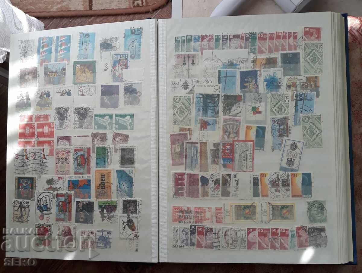 Filatelie - clasor cu 25 de file și circa 500 de timbre poștale - 5 Filatelie - clasor cu 25 de file și circa 500 de timbre poștale - 5