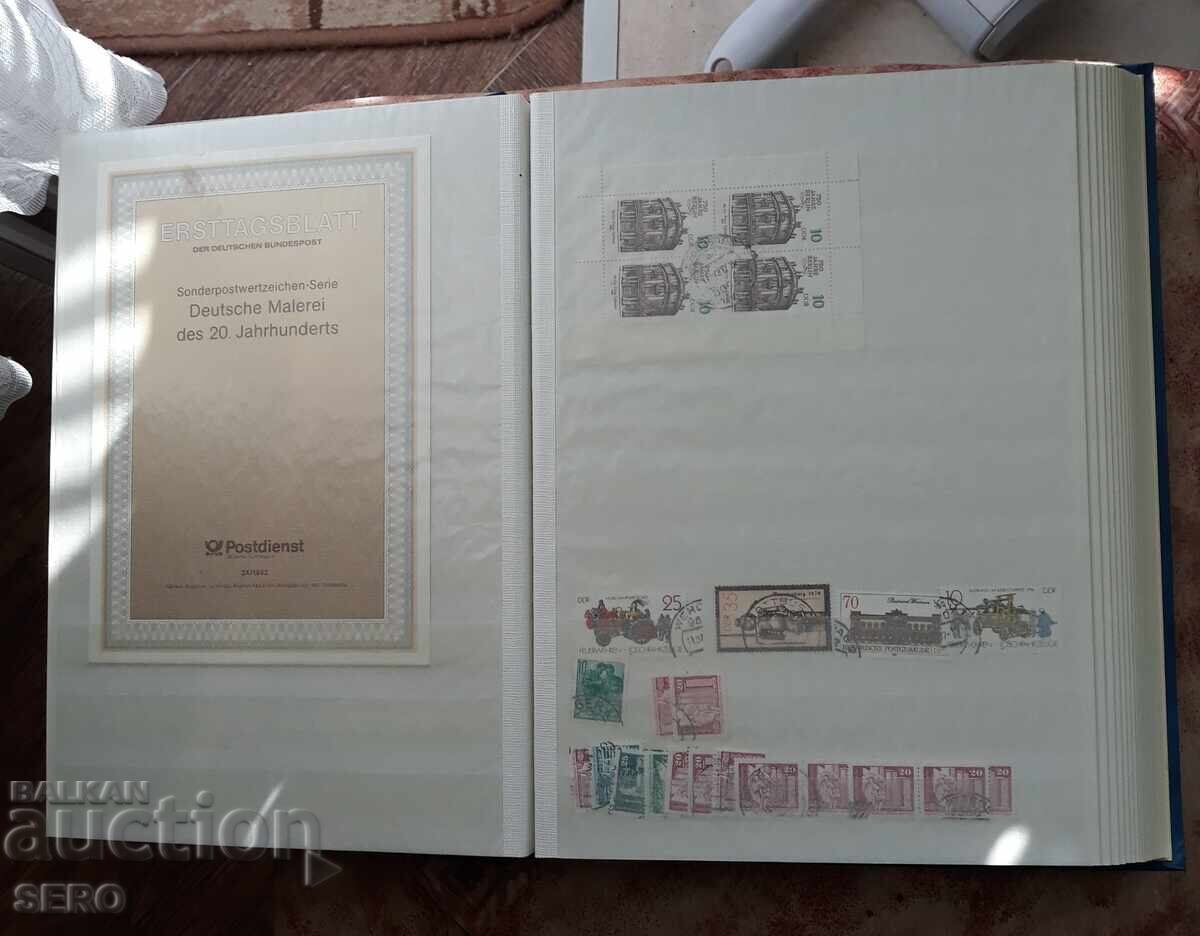 Filatelie - clasor cu 25 de file și circa 500 de timbre poștale - 6 Filatelie - clasor cu 25 de file și circa 500 de timbre poștale - 6