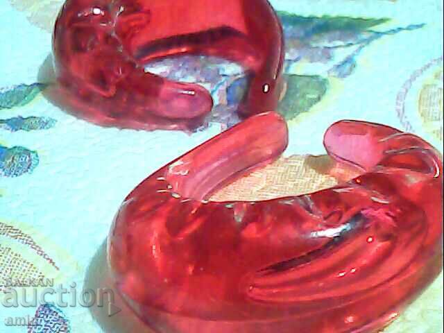 стеклен пръстени 7бр с цена 25.00 лв. | € 12.78