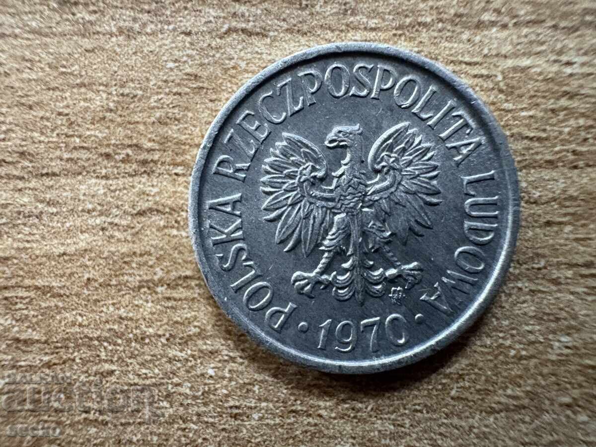 Πολωνία - 5 γρόσια (1970) με τιμή 0.35 BGN | € 0.18 Πολωνία - 5 γρόσια (1970) με τιμή 0.35 BGN | € 0.18