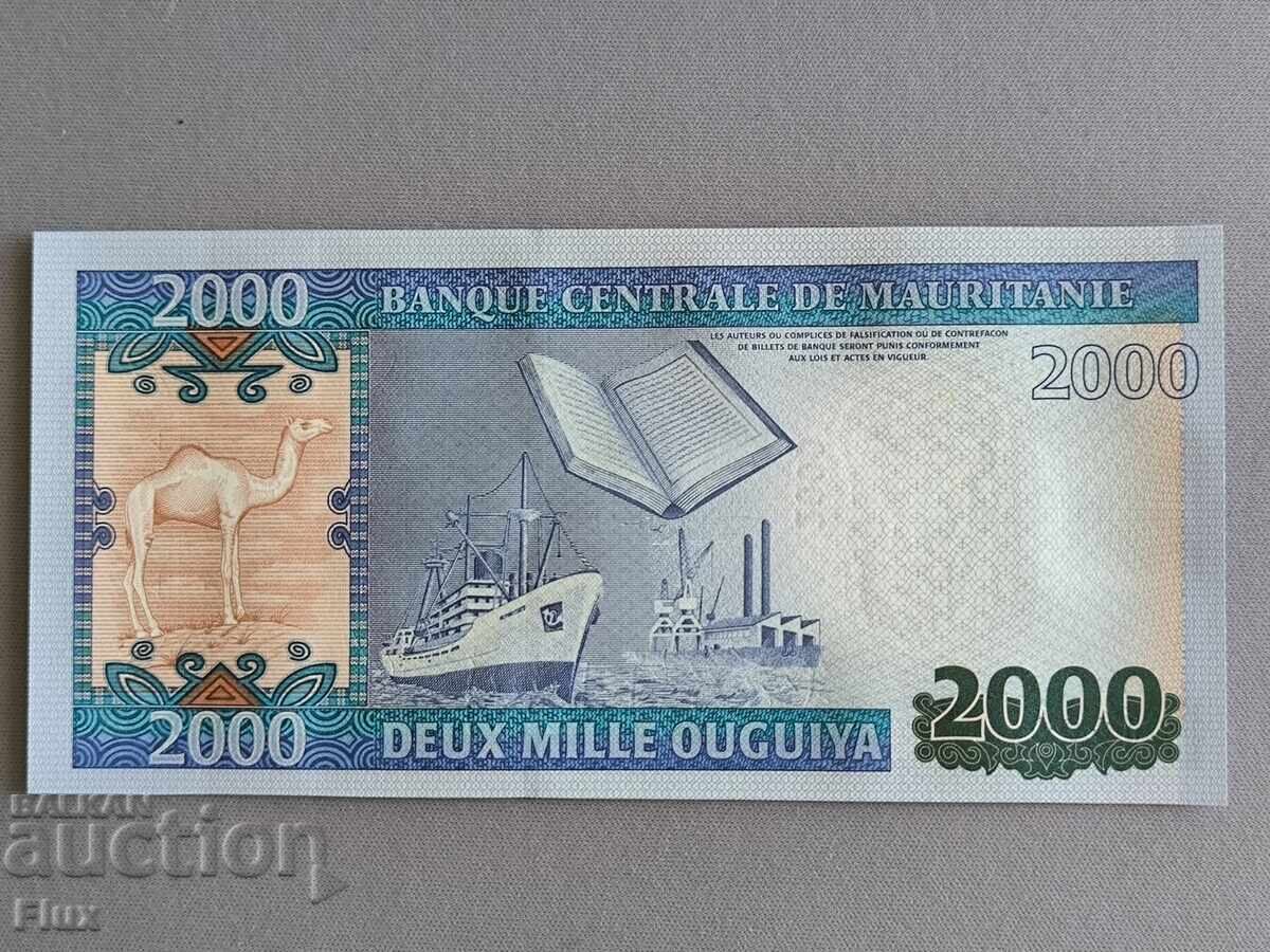 Banknote - Mauritania - 2000 Ouguiya UNC | 2011 with price 9.00 BGN | € 4.60 Banknote - Mauritania - 2000 Ouguiya UNC | 2011 with price 9.00 BGN | € 4.60