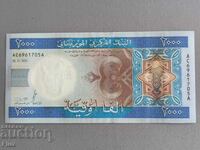 Bancnotă - Mauritania - 2000 ouguiya UNC | 2011