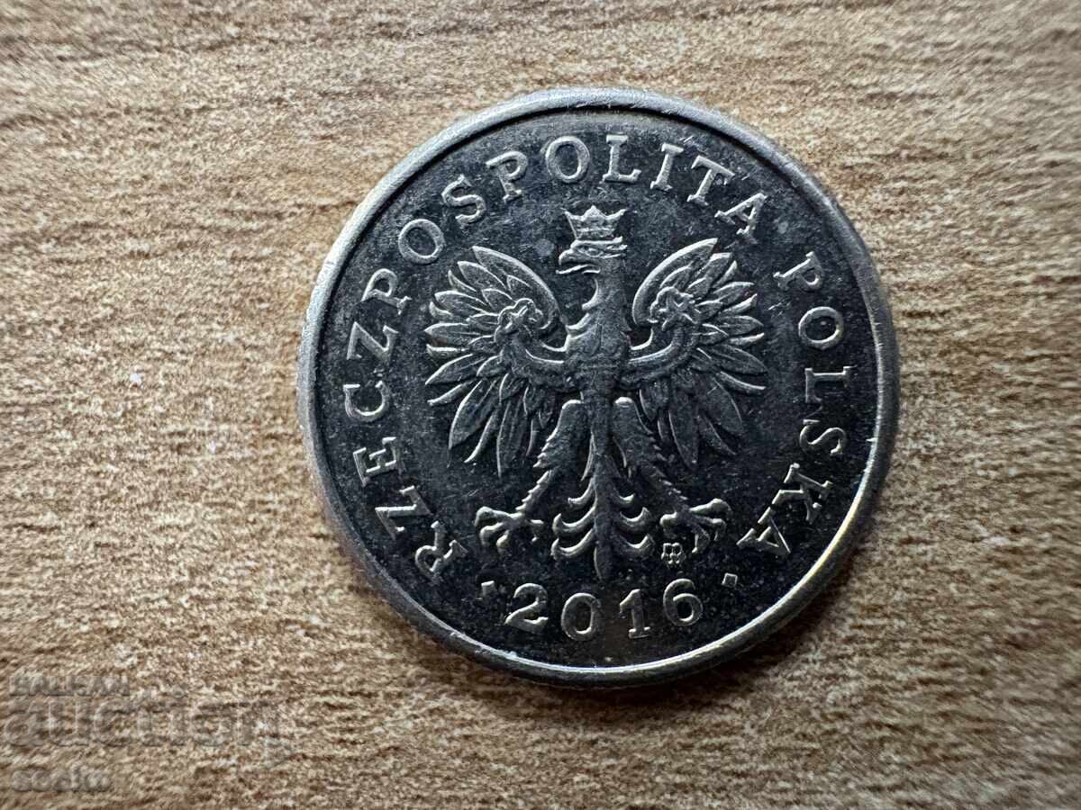 Poland - 20 Groszy (2016) with price 0.20 BGN | € 0.10 Poland - 20 Groszy (2016) with price 0.20 BGN | € 0.10