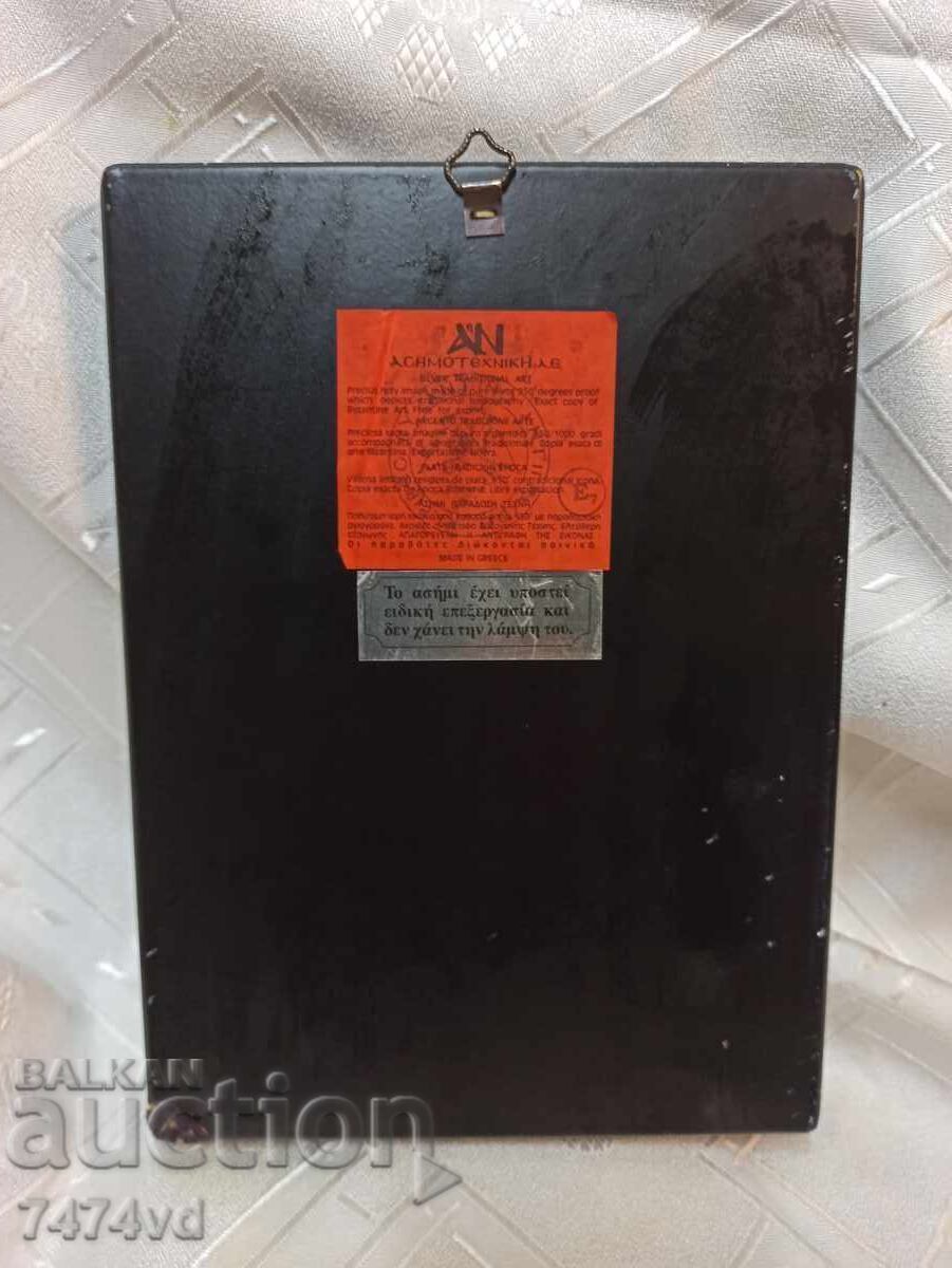 Icoană masivă din argint a Sf. Varvara, argint 950 - 5