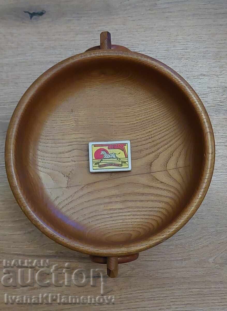 Bol sculptat în lemn pentru cunoscători - 7