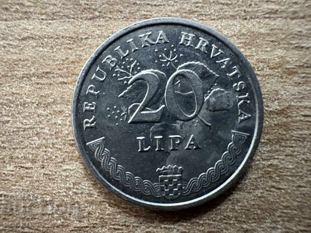 Κροατία - 20 λίπα (2001) Κροατία - 20 λίπα (2001)
