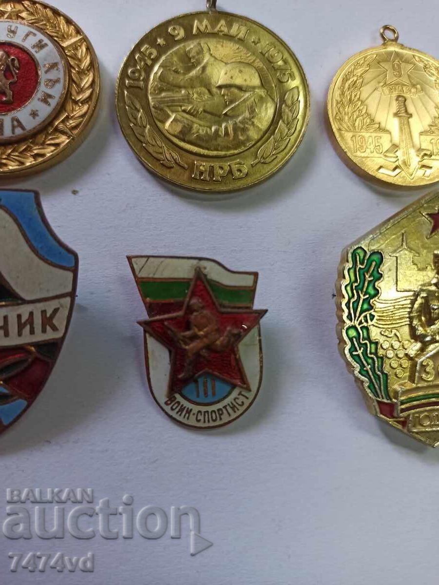 Delivery of Military Rare Social Medals, Badges and etc