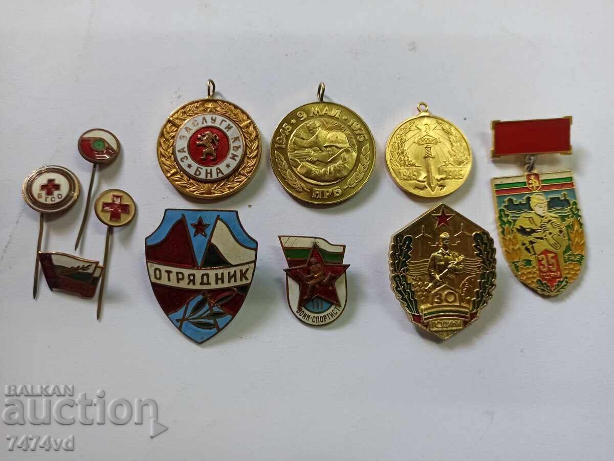 Military Rare Social Medals, Badges and etc