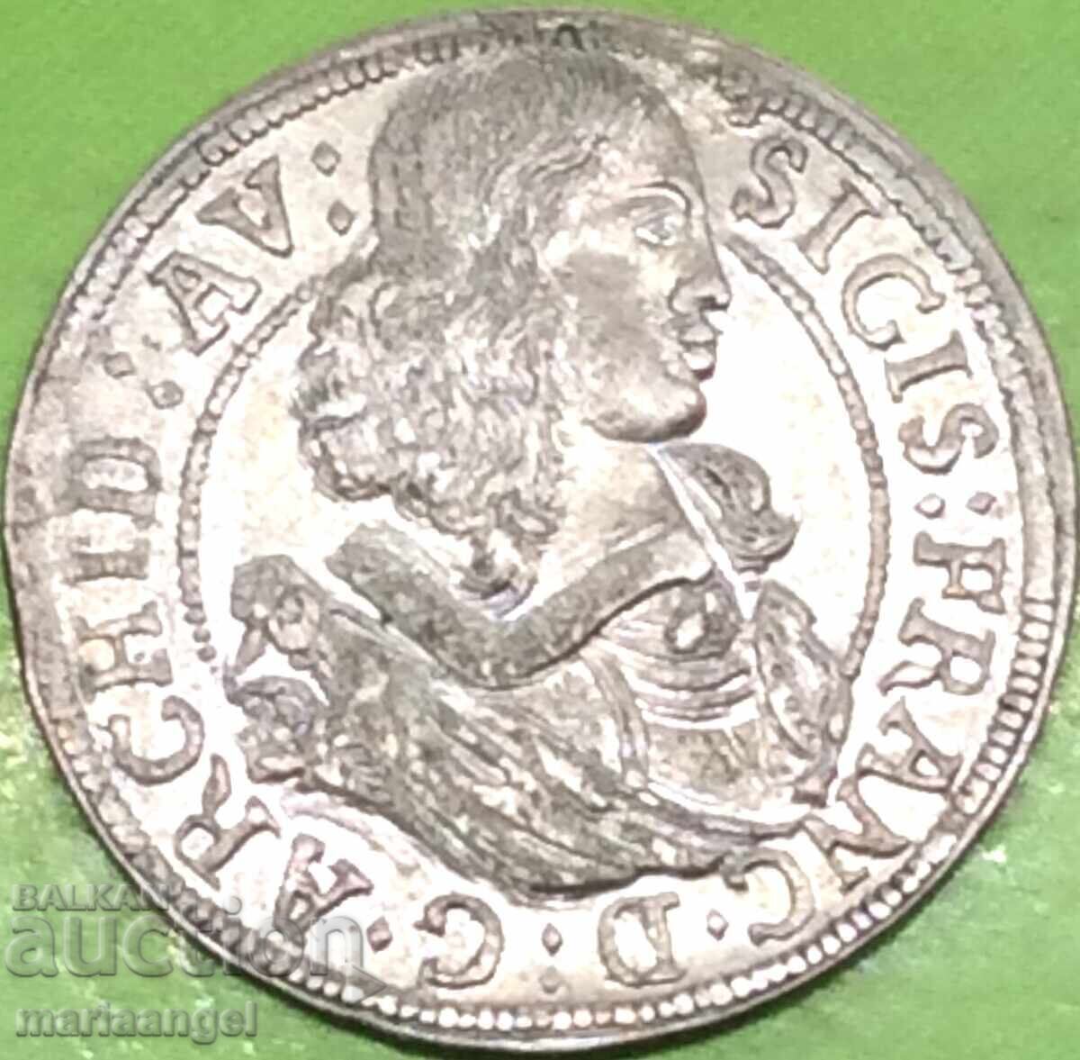 Austria 3 Kreuzer 1663 Sigismund Franz (1660-1665) Tirol Austria 3 Kreuzer 1663 Sigismund Franz (1660-1665) Tirol