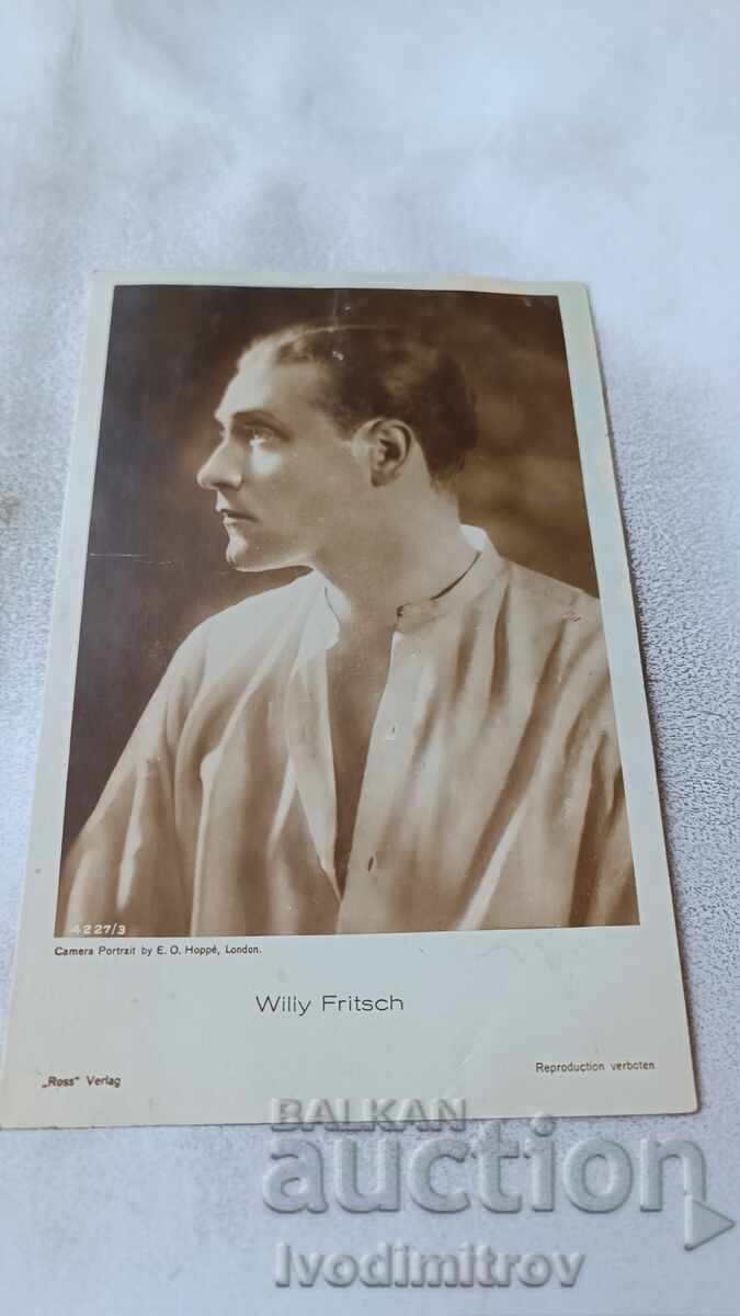 Carte poștală Willy Fritsch