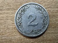 Τυνησία - 2 μιλλίμ (1960)