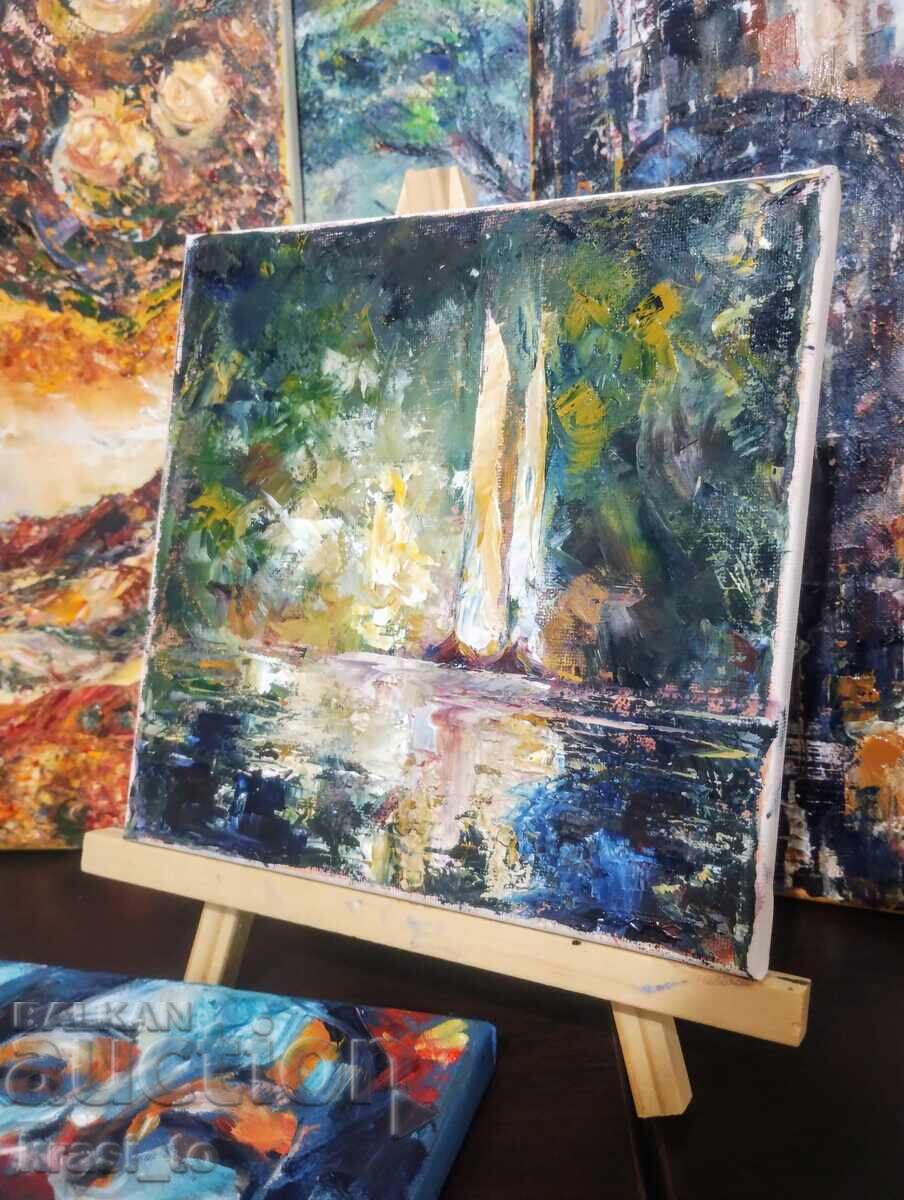 Δημοπρασία Φωτογραφία του συγγραφέα. Ελαιοχρωματισμοί σε καμβά. Δημοπρασία Φωτογραφία του συγγραφέα. Ελαιοχρωματισμοί σε καμβά.