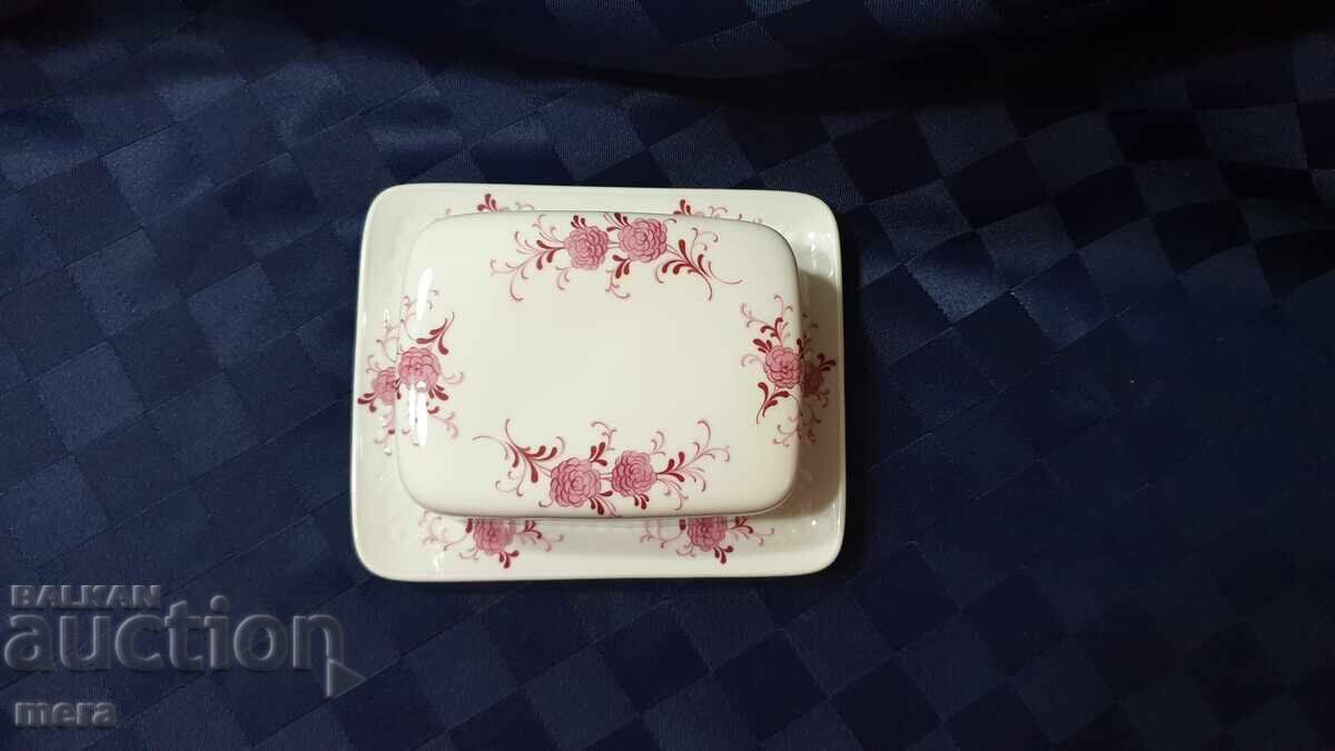 Πορσελάνινο δοχείο για βούτυρο - Βαυαρία με τιμή 35.00 BGN | € 17.90 Πορσελάνινο δοχείο για βούτυρο - Βαυαρία με τιμή 35.00 BGN | € 17.90