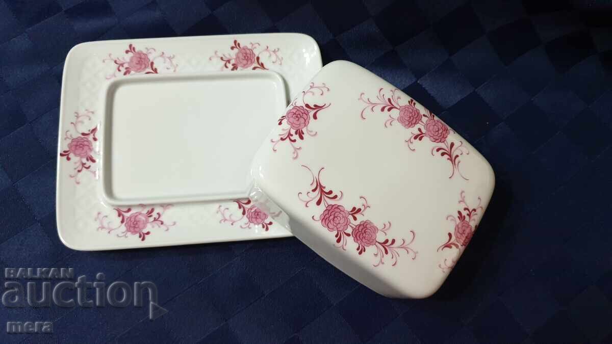 Δημοπρασία Πορσελάνινο δοχείο για βούτυρο - Βαυαρία Δημοπρασία Πορσελάνινο δοχείο για βούτυρο - Βαυαρία