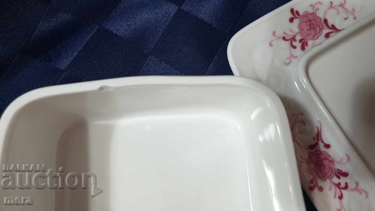 Παράδοση Πορσελάνινο δοχείο για βούτυρο - Βαυαρία Παράδοση Πορσελάνινο δοχείο για βούτυρο - Βαυαρία