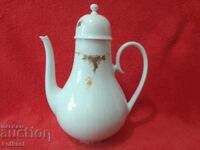 Cană de cafea porțelan Rosenthal aurire lucrată manual relieful