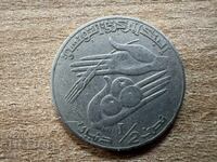 Тунис - 1/2 динар (1988)