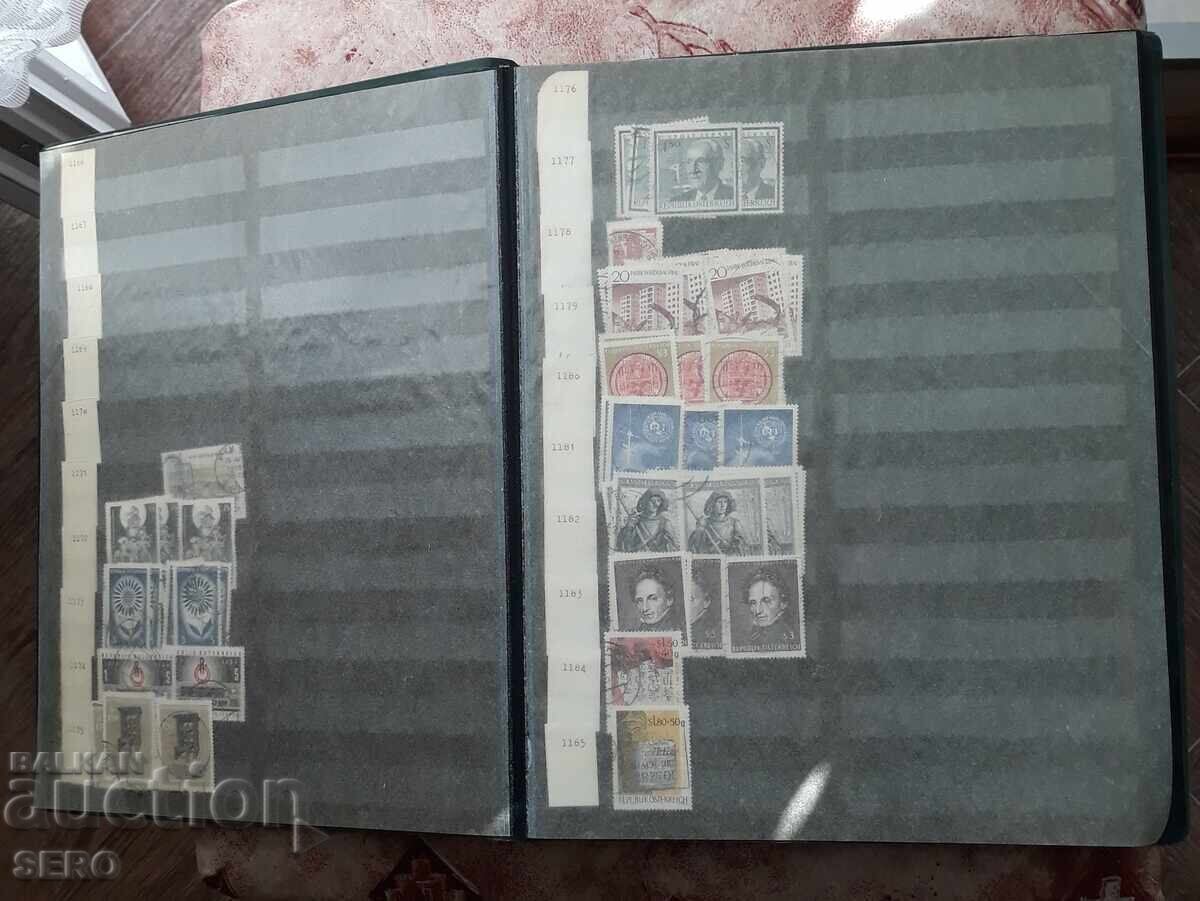 Filatelie - clasor cu 12 foi și presupun că vreo 300 de timbre poștale - 5 Filatelie - clasor cu 12 foi și presupun că vreo 300 de timbre poștale - 5