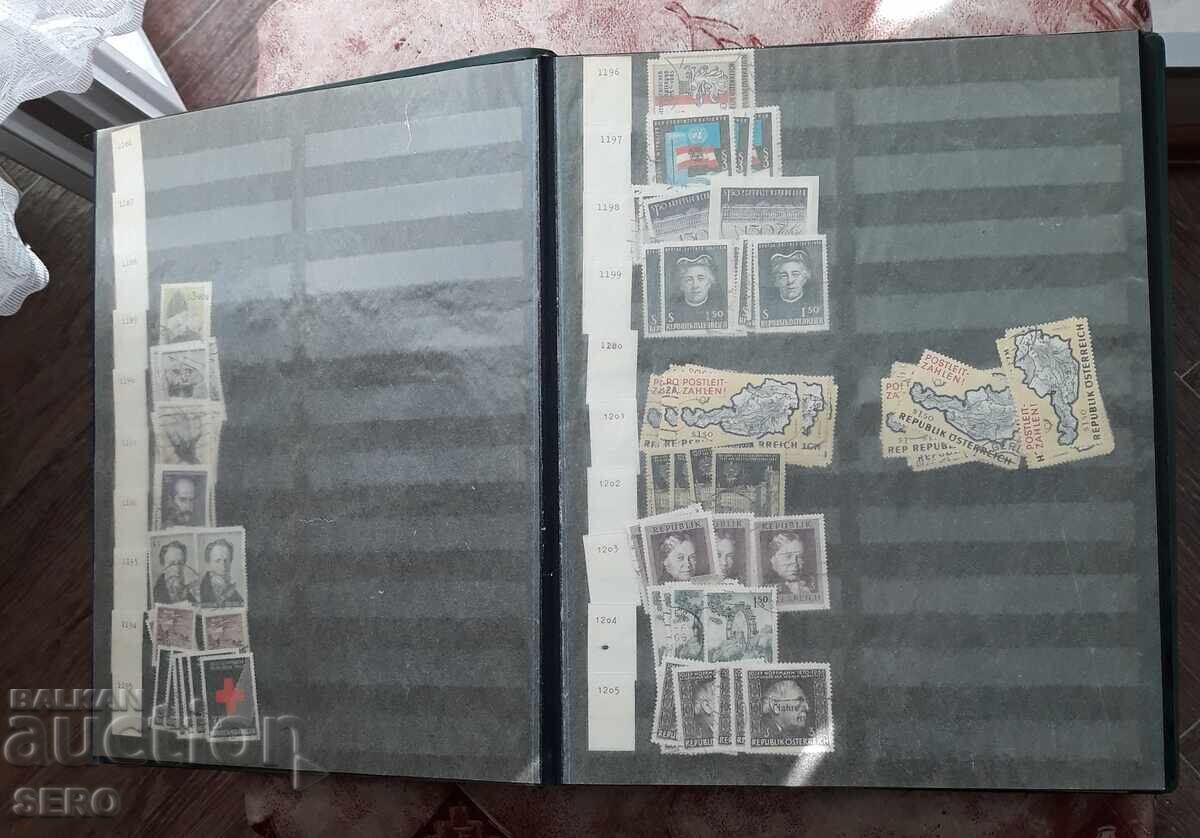 Filatelie - clasor cu 12 foi și presupun că vreo 300 de timbre poștale - 6 Filatelie - clasor cu 12 foi și presupun că vreo 300 de timbre poștale - 6