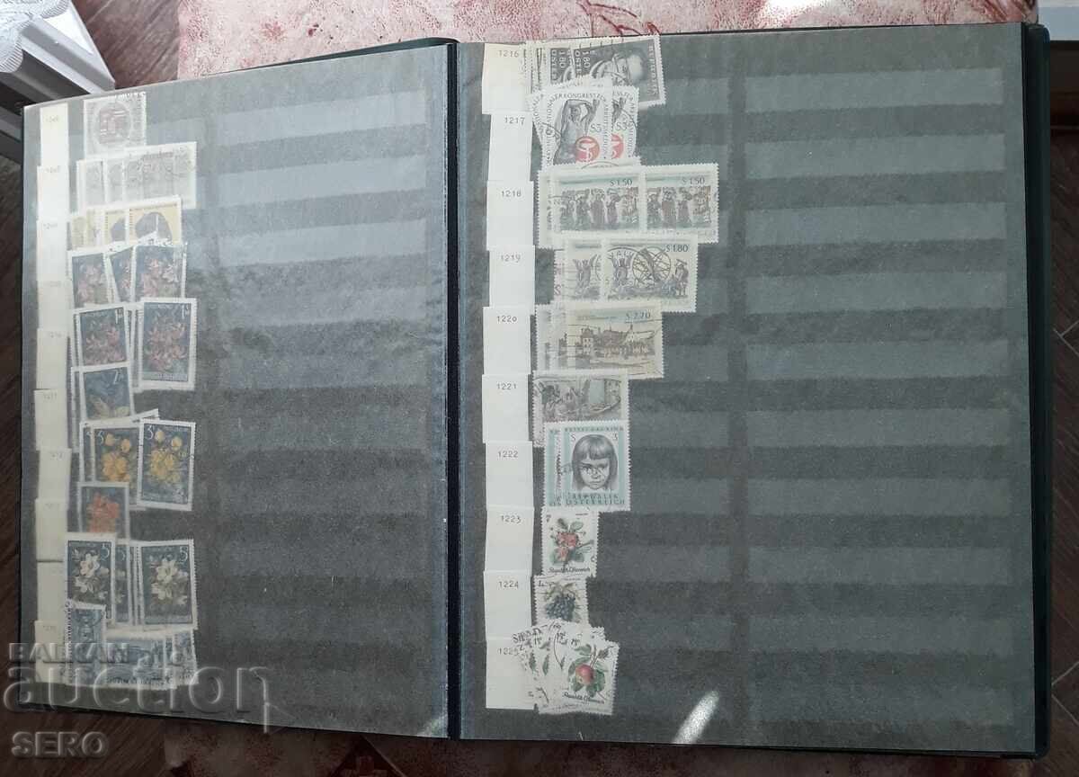 Filatelie - clasor cu 12 foi și presupun că vreo 300 de timbre poștale - 7 Filatelie - clasor cu 12 foi și presupun că vreo 300 de timbre poștale - 7