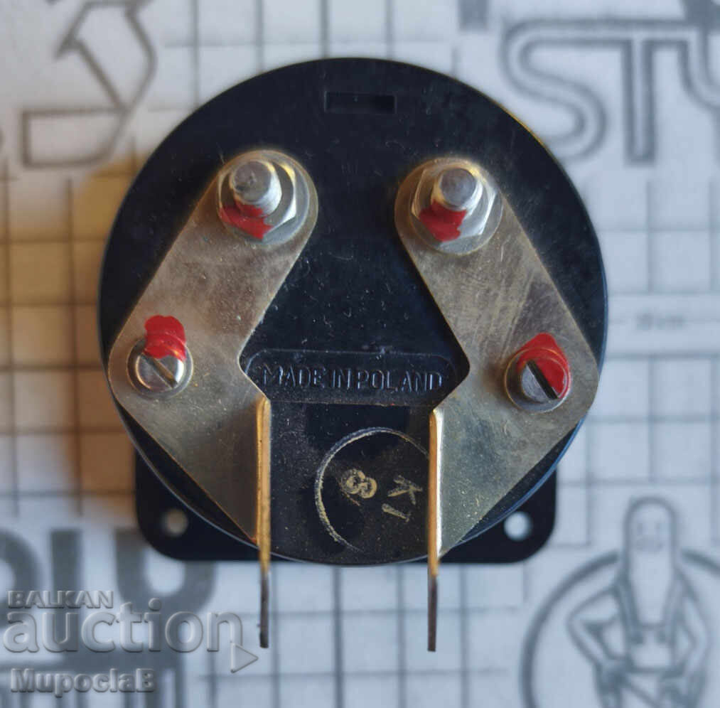 Licitație Ampermetru din bachelită Polonez