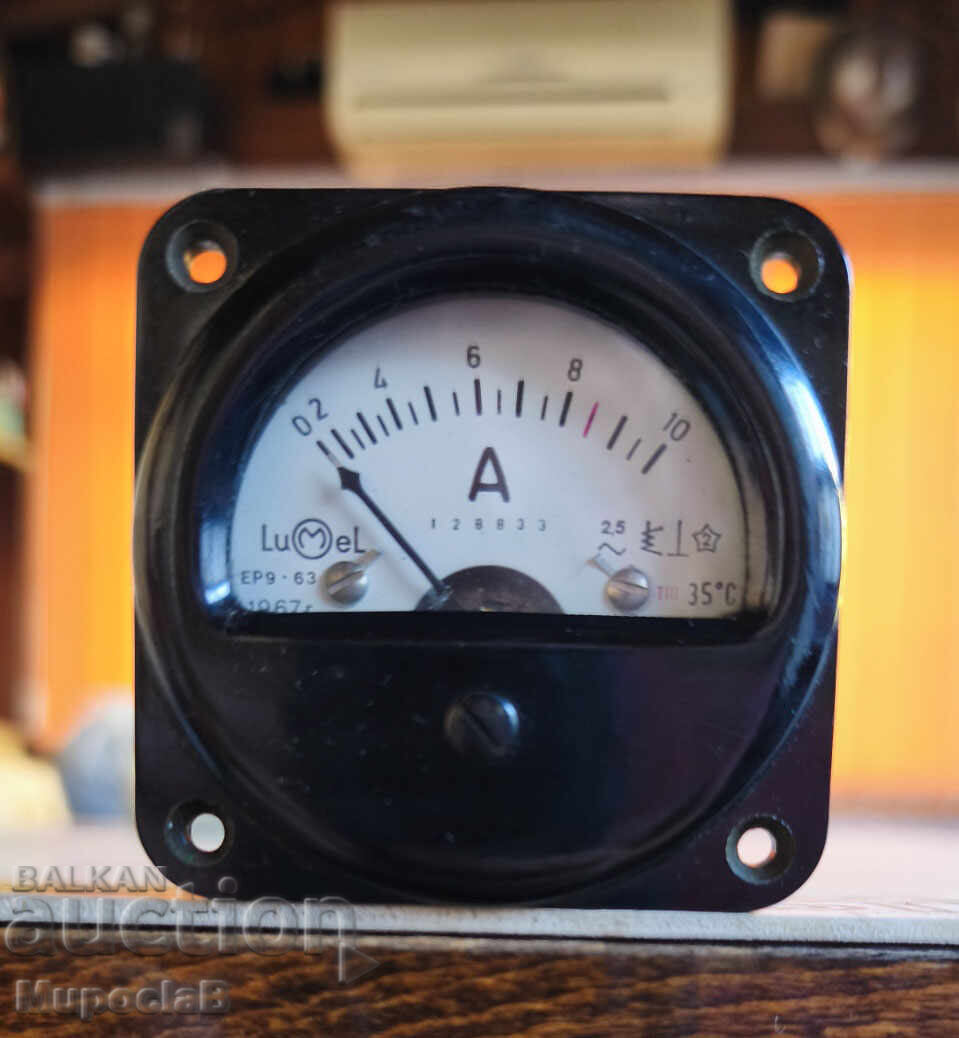 Ampermetru din bachelită Polonez