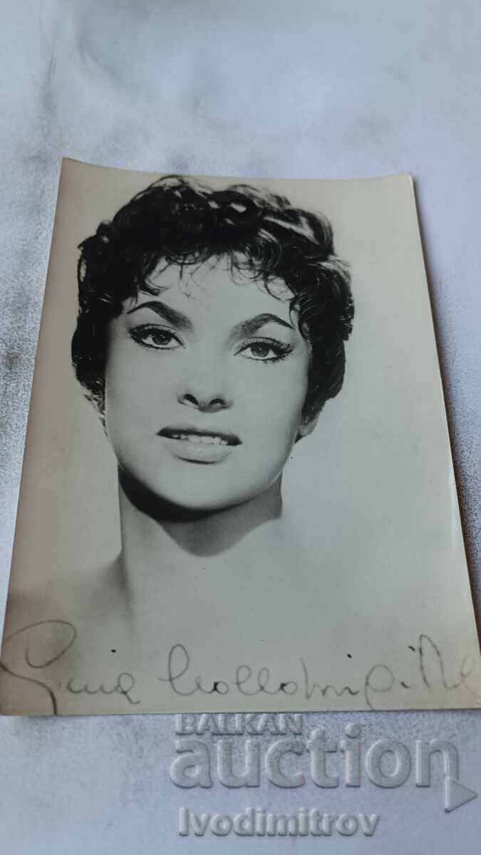Carte poștală Gina Lollobrigida Carte poștală Gina Lollobrigida