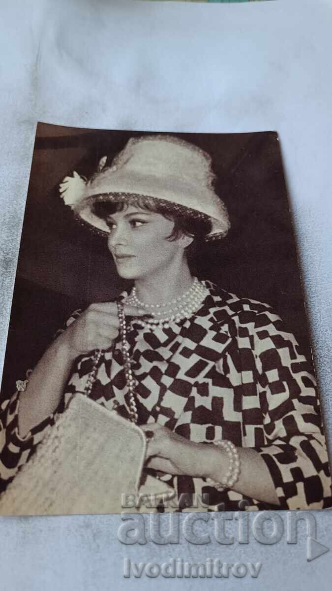 Пощенска картичка Джина Лолобриджида Пощенска картичка Джина Лолобриджида