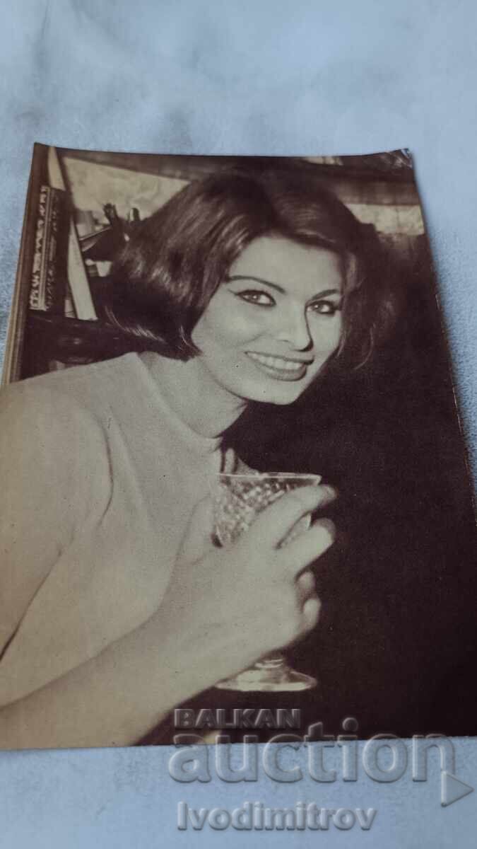 Пощенска картичка София Лорен Пощенска картичка София Лорен