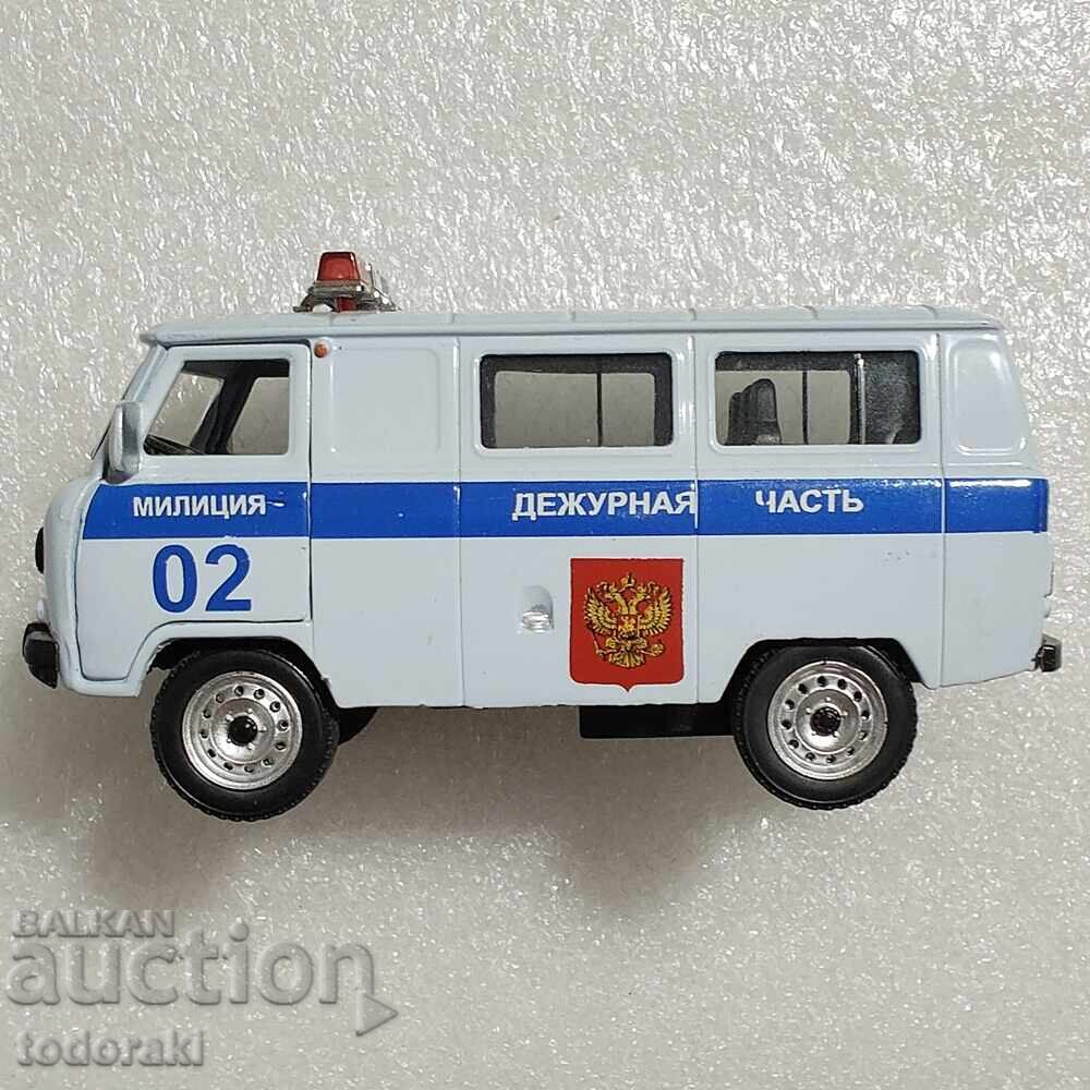 Auto Time УАЗ 39625 Милиция Дежурная Часть 1:43 Буханка Auto Time УАЗ 39625 Милиция Дежурная Часть 1:43 Буханка