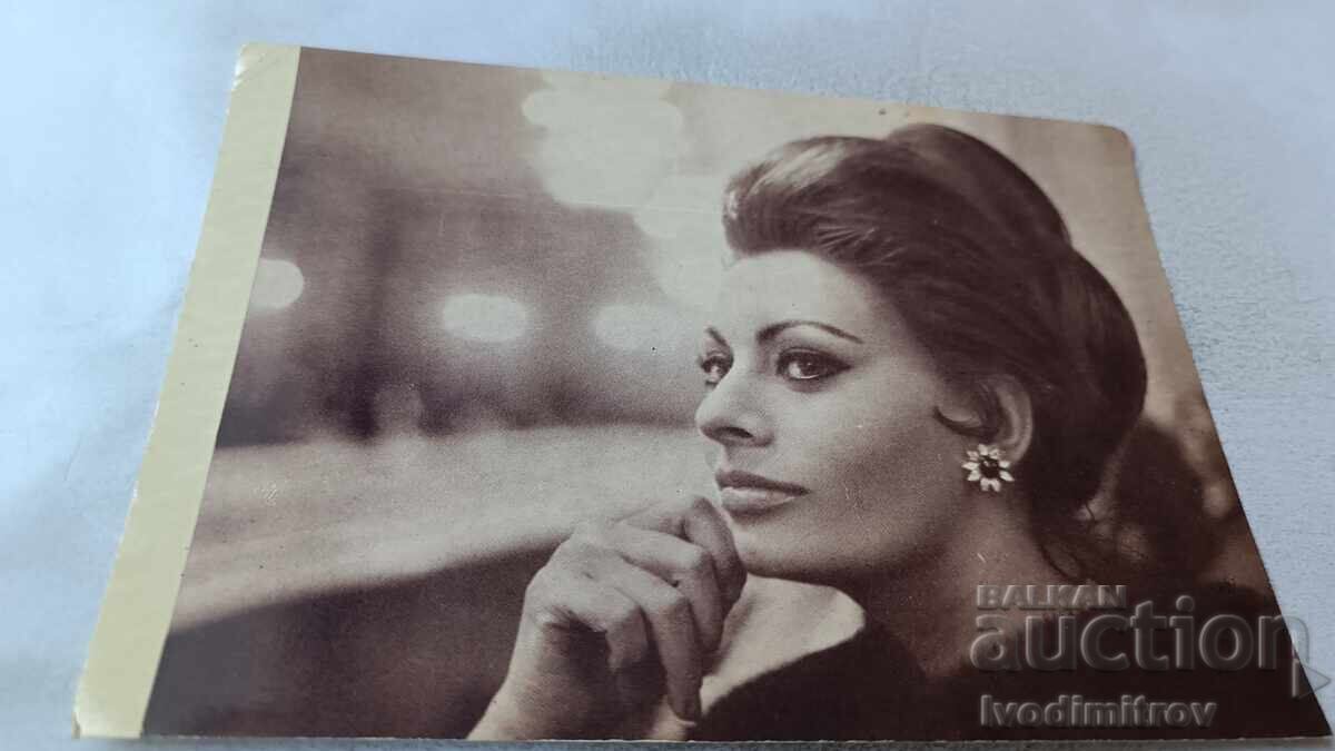 Пощенска картичка София Лорен Пощенска картичка София Лорен