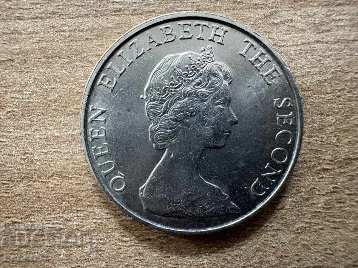 Χονγκ Κονγκ - 5 δολάρια (1980) με τιμή 2.10 BGN | € 1.07 Χονγκ Κονγκ - 5 δολάρια (1980) με τιμή 2.10 BGN | € 1.07