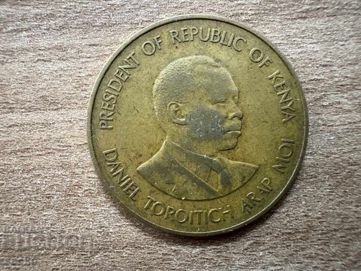 Кения - 10 цента (1984) с цена 0.85 лв. | € 0.43