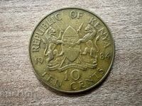 Кения - 10 цента (1984)