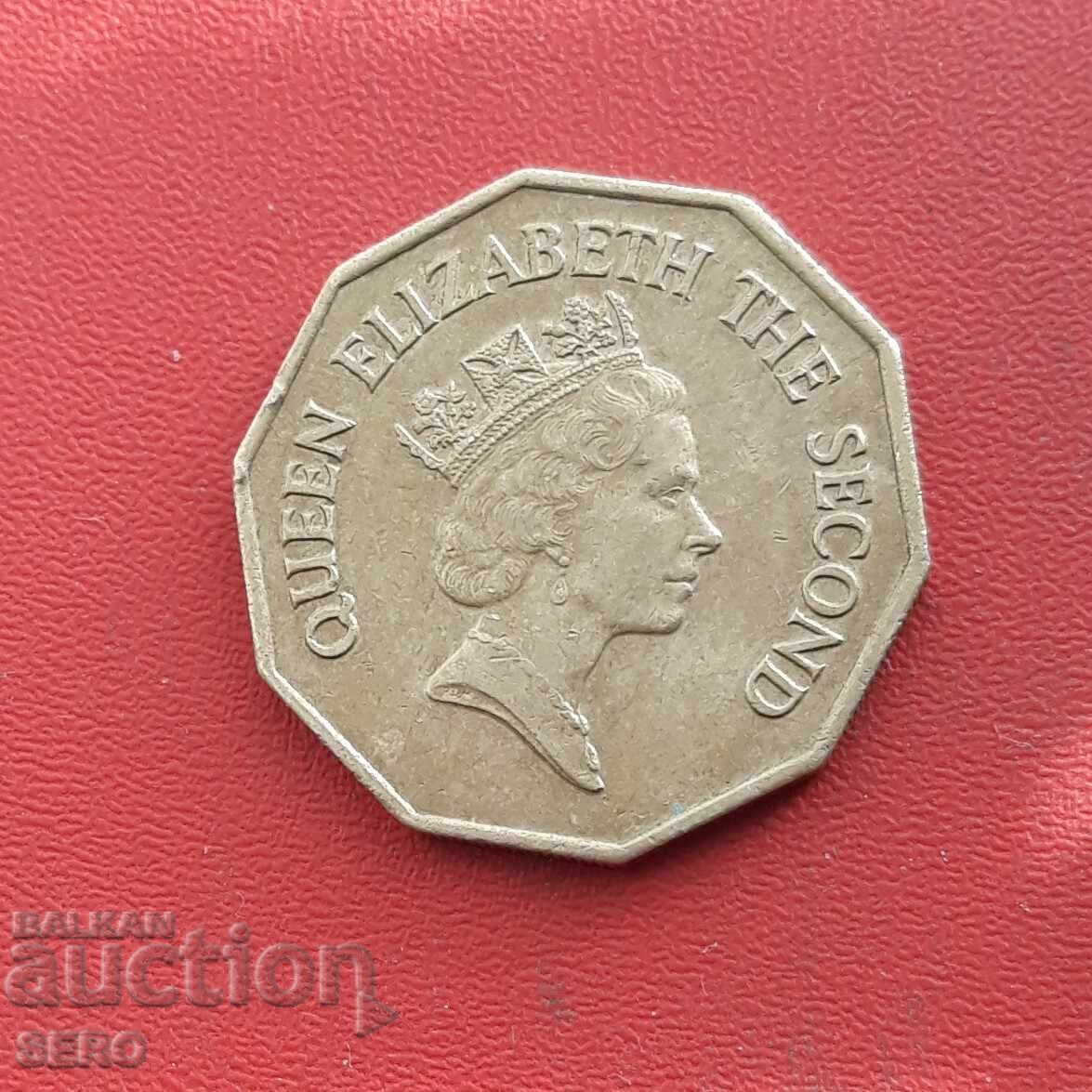 Belize 1 Dollar 1990 with price 3.01 BGN | € 1.54