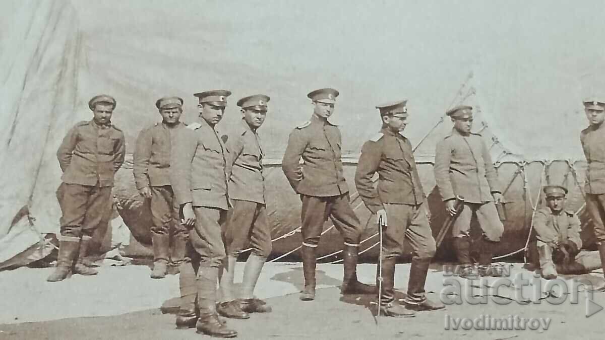 Δημοπρασία Φωτογραφία Αξιωματικών και στρατιωτών του 1ου τμήματος αερόστατων της 3ης στρατιάς