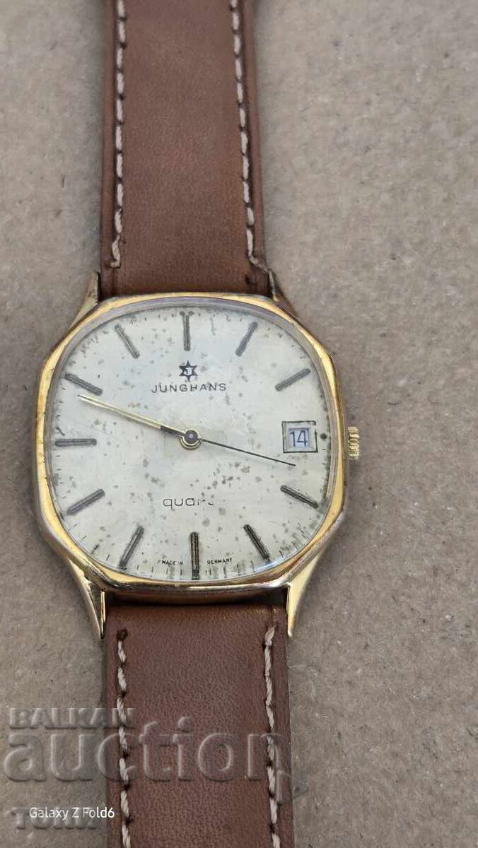 JUNGHANS QUARTZ GERMANIA FAT RAR NU STIU DACA FUNCTIONEAZA JUNGHANS QUARTZ GERMANIA FAT RAR NU STIU DACA FUNCTIONEAZA