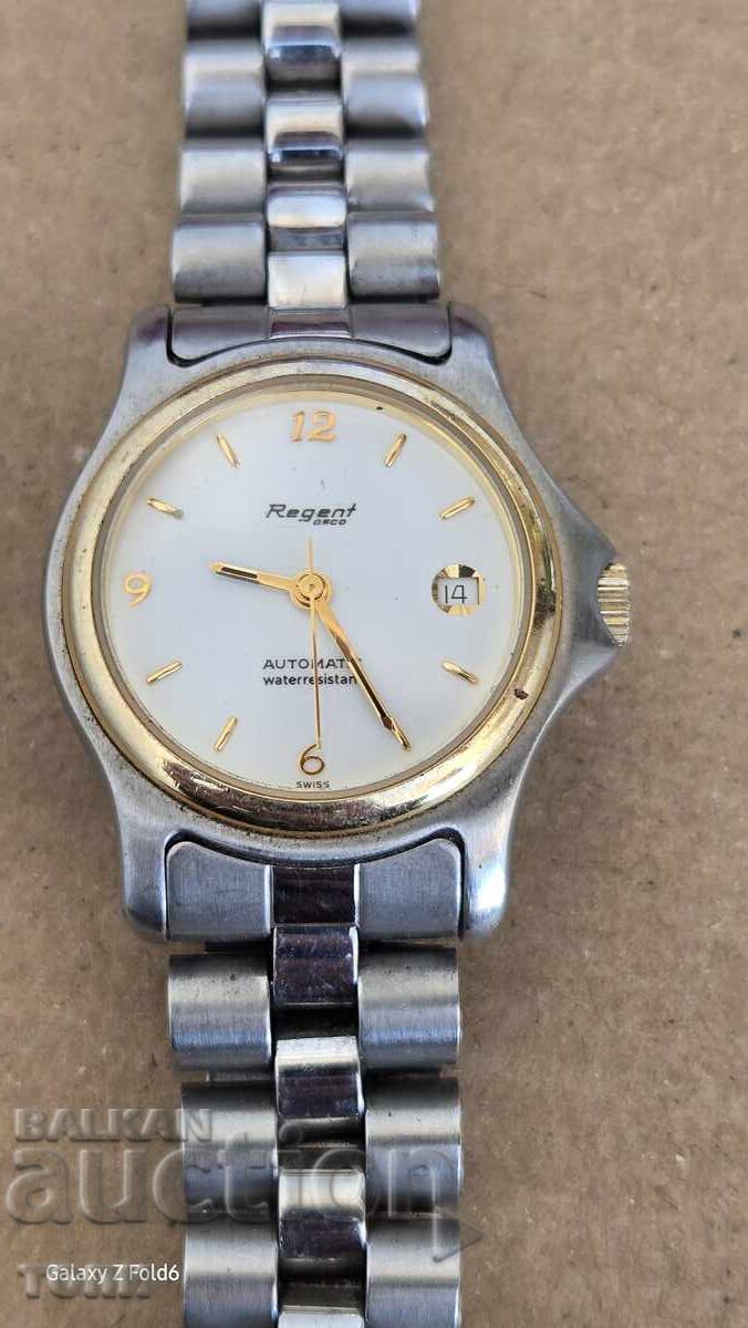 Auction  REGENT AUTOMATIC SWISS MADE RARE WORKS WITHOUT WARRANTY BZC