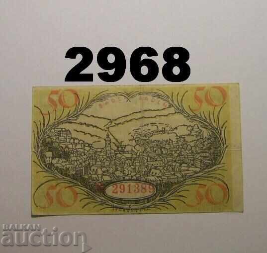Baden-Baden 50 pfennig 1919 Germany with price 1.50 BGN | € 0.77