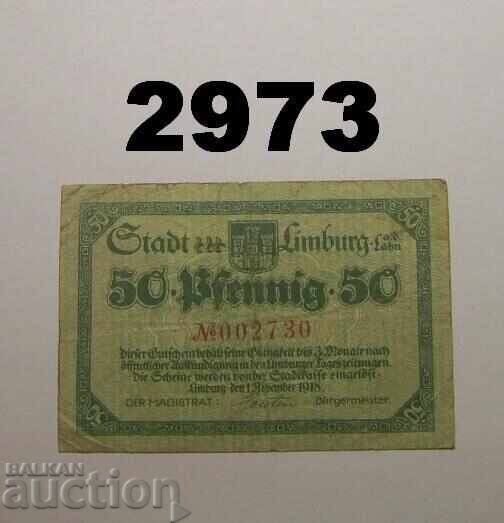 Limburg 50 pfennig 1918 Germany