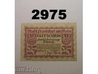 Frankfurt am Main 25 pfennig 1919 Germania