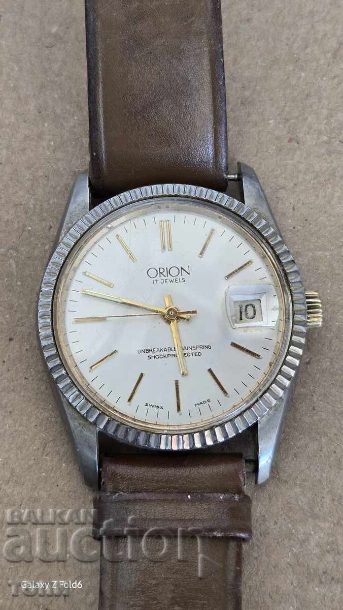 ORION SWISS MADE RAR NU FUNCȚIONEAZĂ BZC !!!!
