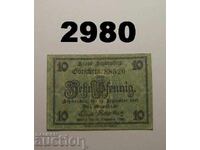 Schkeuditz 10 pfennig 1918 Germany