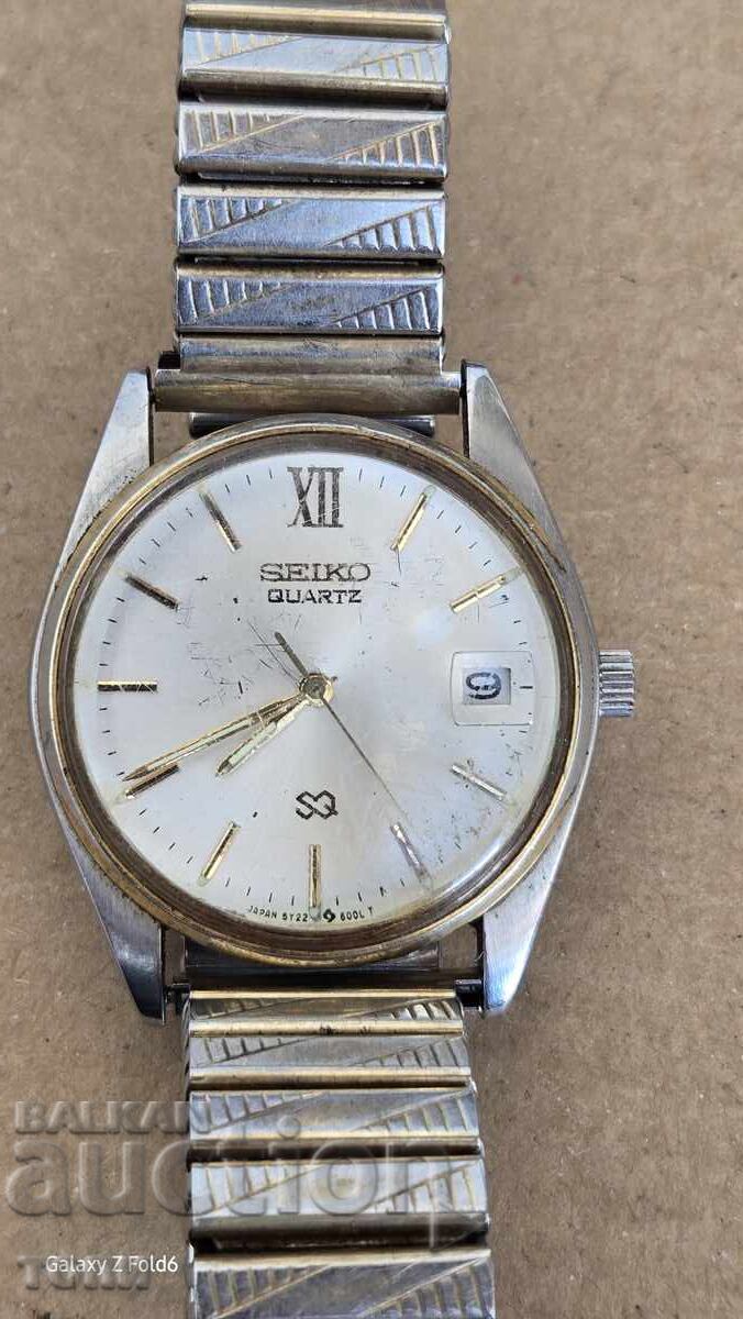 SEIKO QUARTZ JAPONIA RAR NU ȘTIU DACĂ MERGE BZC !!!! cu preț 7.00 BGN | € 3.58