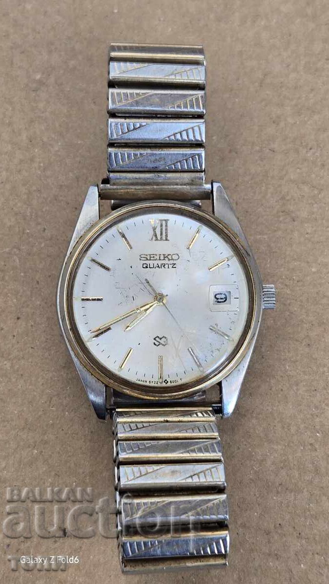 SEIKO QUARTZ JAPONIA RAR NU ȘTIU DACĂ MERGE BZC !!!!