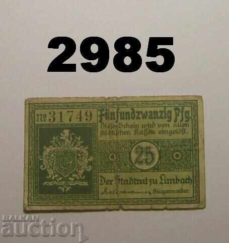Limbach 25 pfennig until 1919 Germany