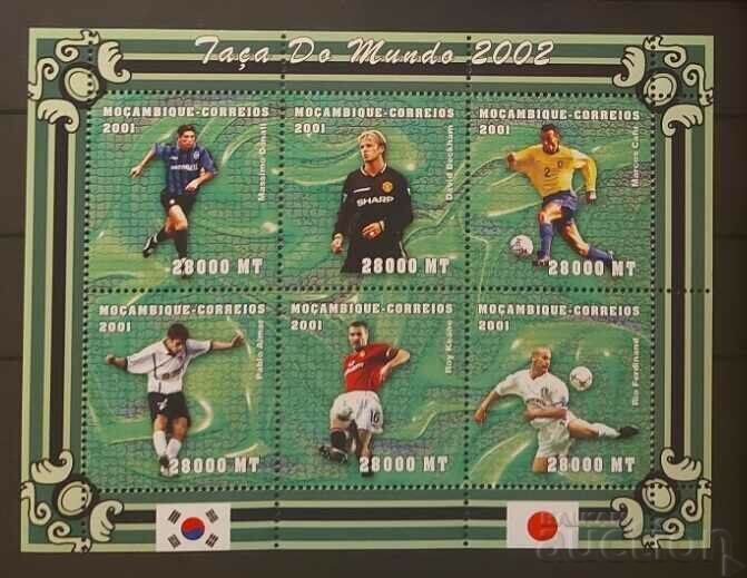 Mozambic 2001 Bloc sportiv/fotbal 15 EUR MNH Mozambic 2001 Bloc sportiv/fotbal 15 EUR MNH