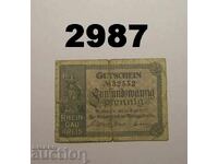 Rheingau District 25 Pfennig 1917 Germany